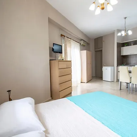 Sueno Beach Front Studio By Travel Pro Services - Fourka Beach Halkidiki Apartment